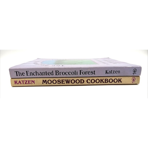 Moosewood Cookbook (Rev) Enchanted Broccoli Forest Katzen PB 1982/1992 Lot of 2 - Picture 16 of 16